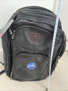 OGIO Black Men's Laptop Backpack with Multiple Compartments